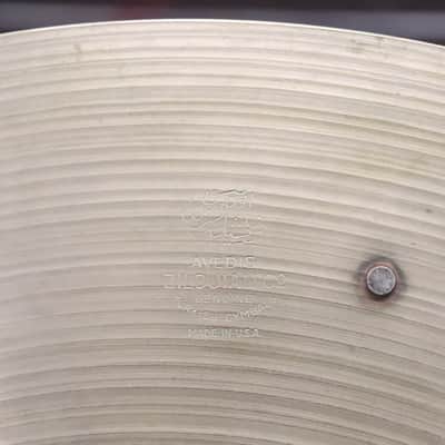 Zildjian 20" A. Avedis Sizzle Ride Cymbal Vintage 1960's 1,875g's image 6