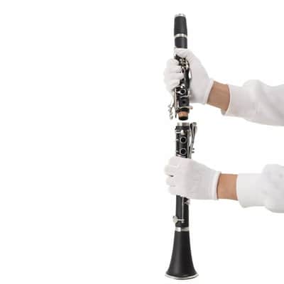 NEW Student Clarinet with Case Concert Band Bb Ebonite Silver Plate image 6