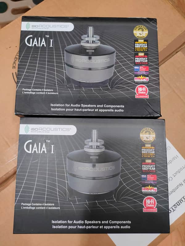 IsoAcoustics GAIA I ISOLATORI DIFFUSORI 8 PEZZI image 1