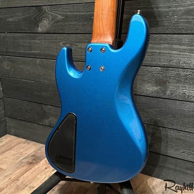Sadowsky 2023 SMX MetroExpress Hybrid PJ 5-String Blue Electric Bass Guitar image 5