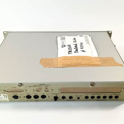 Korg Triton Rack Rackmount 60-Voice Polyphonic Workstation 2000 - 2005 - Silver - MAXED OUT + EXPANSION BOARDS image 7