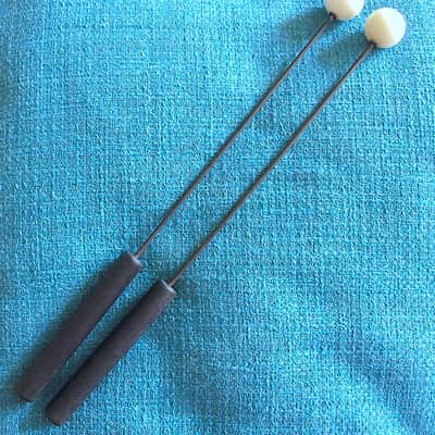 Medium-Hard Plastic Mallets - Vintage imagen 2