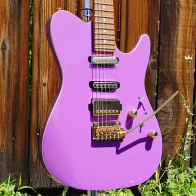 Ibanez Lari Basilio LB1 Violet 6-String Electric Guitar w/ Case FLOOR MODEL/NOS image 5