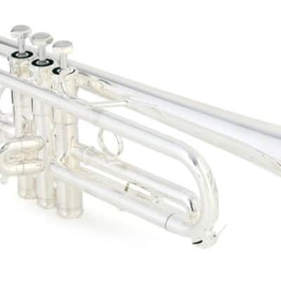 Schilke B1 Bb Trumpet - Silver Plated image 2