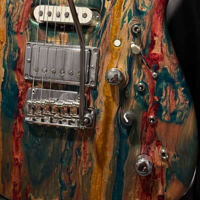 James Tyler  Studio Elite HSS with Boost and 4 toggle switches for advanced pickups settings , USA-2024, Hazmat Shmear image 6