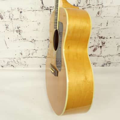 Vintage 1979 Guild F-40 Blonde Small Jumbo Acoustic Guitar With Hard Shell Case image 11
