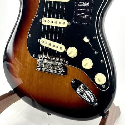 Fender Vintera II 70S Stratocaster Electric Guitar Maple 3-Tone Sunburst Serial#:MX23050999 image 3