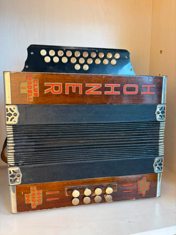 Hohner Club Modell 1 - braun antik DDR image 1
