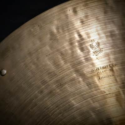 Zildjian 20" K Istanbul Vintage 1967-1977 New Stamp 1.720 grams - Jazz Thin Light Crash Ride image 3