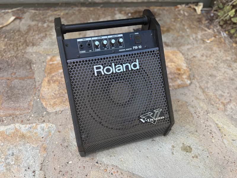 Roland PM-10 V-Drum Speaker System /Speaker Amp Amplifier image 1