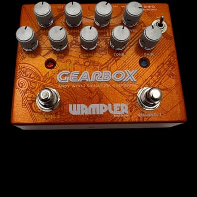 Wampler Gearbox - Andy Wood Signature Overdrive 2021 - Orange X6135 image 5