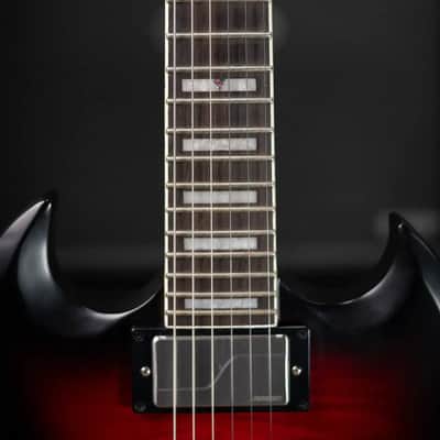 Epiphone SG Prophecy Electric Guitar - Red Tiger Aged Gloss with Hardshell Case - Used image 9
