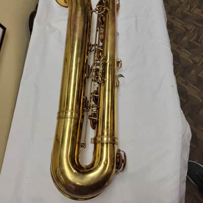 Selmer Mark VI Baritone Saxophone with Low A circa 1961, with Bam case image 10