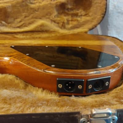Wal Mk1 Custom 4-string bass guitar 1984 made in UK Mahogany/Schedua image 11
