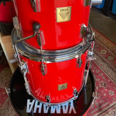 Yamaha V-Power Drum Shells 13/16 1990s - Red image 2