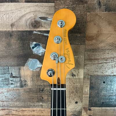 Fender American Ultra II Jazz Bass, Noble Blue, Ebony Fingerboard, Hard Case, Free Ship, 829 image 5