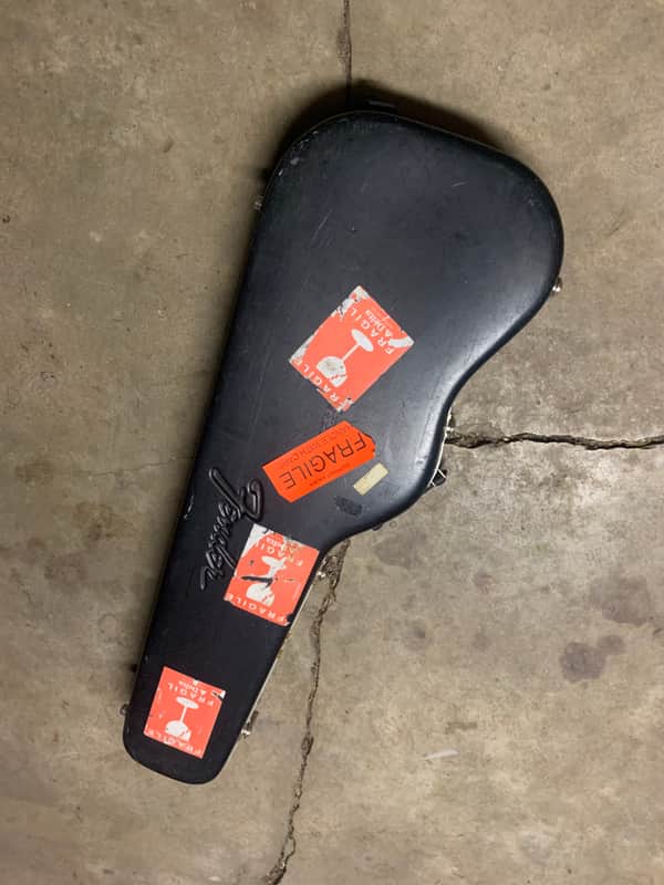 Fender Molded Stratocaster case 2000s - Black image 1