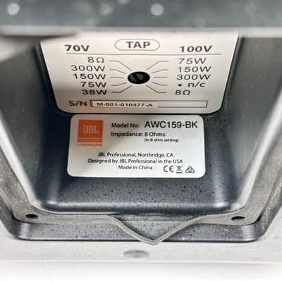 JBL AWC159 All-Weather Compact 2-Way Coaxial Loudspeaker image 3