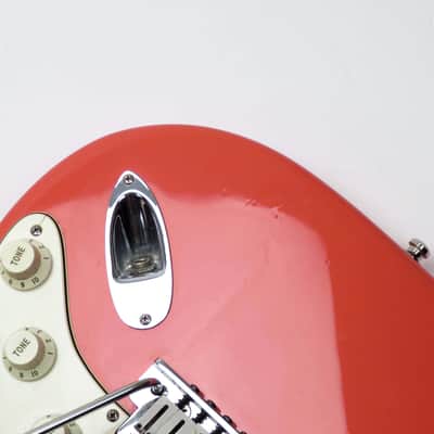 1988 Fender Strat Plus - Rare Fiesta Red Finish! Lace Sensor Pickups image 17