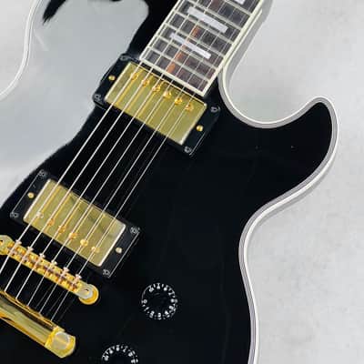 Gibson Custom Shop Ronnie Wood Signature L5-S 2017 - Lamp Black image 6