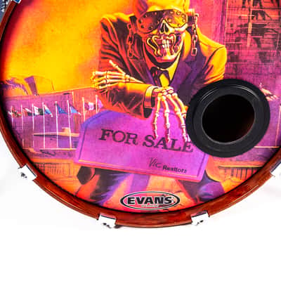DDrum 7 Piece "Peace Sells" Drum Kit Owned by Dave Mustaine image 4