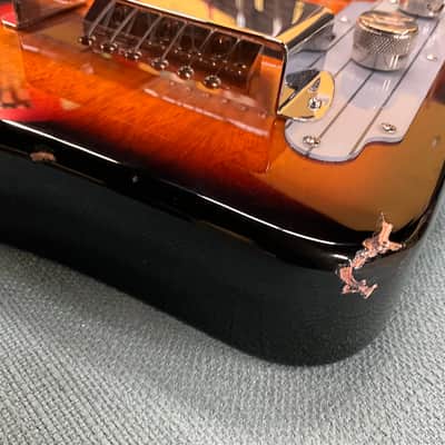 Gretsch G5700 Electromatic Lap Steel Guitar - Scratch n' Dent - Tobacco Sunburst image 5