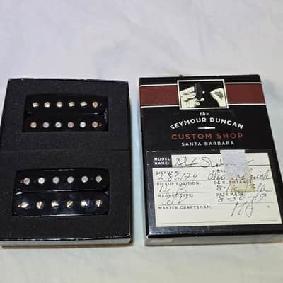 Seymour Duncan Custom Shop Alex Skolnick Humbucker Set 2019 - Black image 1