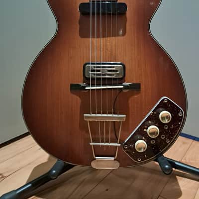 Hofner Club 50 1958/59 - Tobacco with bindings image 4