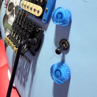 Charvel Charvette 1980-1990 - Matte Sky Blue image 3