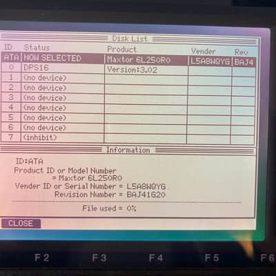 RARE - AKAI DPS16 Multitrack Recorder - EB-4M Effects Board - 250GB HDD - OS version 3.02 imagen 17