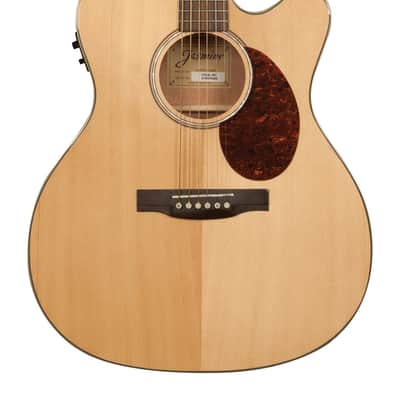Jasmine JO37CE-NAT Orchestra Style Acoustic Electric Guitar. Natural Finish image 1