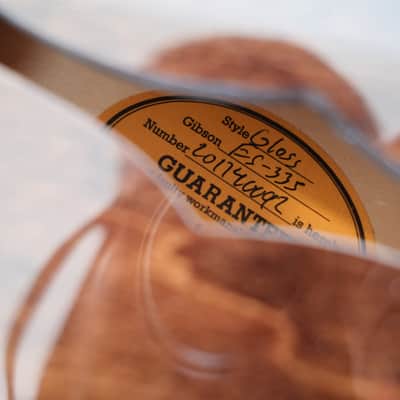 2024 Gibson ES-335 '60s Block Limited Edition - Walnut - w/ OHSC image 11
