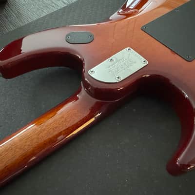 Ernie Ball Music Man JP6 BFR Koa 2012 Piezo Ebony Board image 9