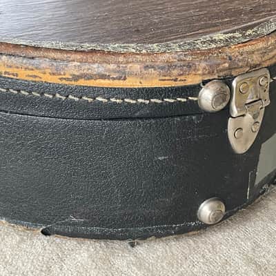 Vintage 1960’s-1970’s Gibson Hardshell EB Bass Case Made in USA Yellow Gold Interior - TLC image 14
