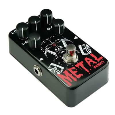 MOEN AM-TM Metal Guitar Effect Pedal, Metal Distortion Level Gain Low Middle High Guitar image 2