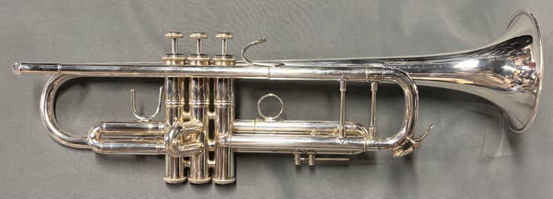 Bach Stradivarius Trumpet Model 37, Silver Finish image 1