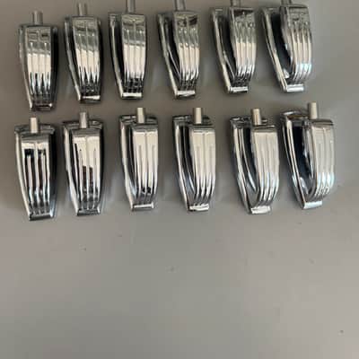 Set of (12) Vintage Ludwig  Large Classic Lugs, Bass/Tom , Super Clean! image 1