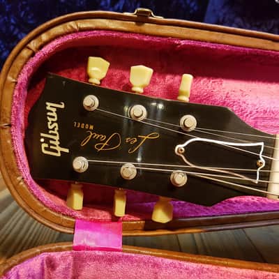 2011 Gibson Les Paul Historic 1959 LP Mahogany Rosewood Burst Bucker image 13
