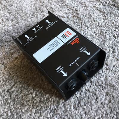 dbx DJDI 2-Channel Passive Direct Box 2010s - Black image 3