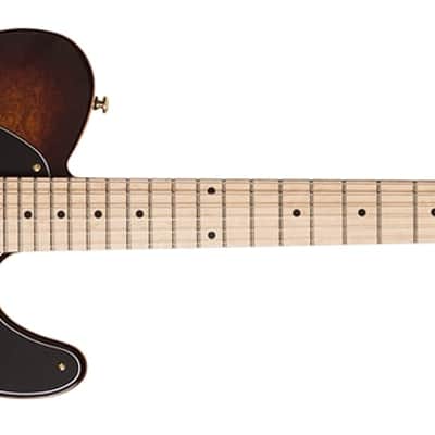 Michael Kelly Guitars Ele Gtr Custom Collection 50 Burl Burst S/s Mplfb,  MK50CBBMRN image 3