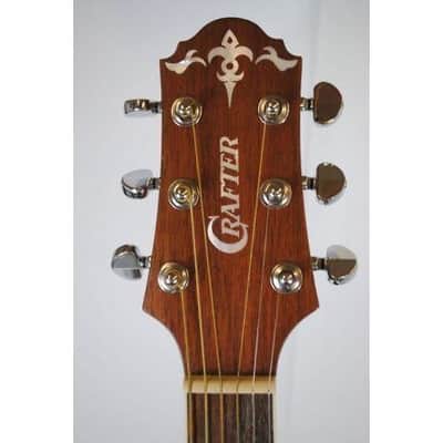 Crafter GA6/N Natural Finish Acoustic Guitar image 3