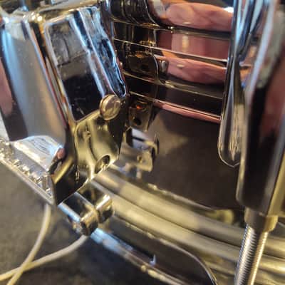 Pearl 6.5x14 Chrome Over Brass 1980 COB Snare image 5