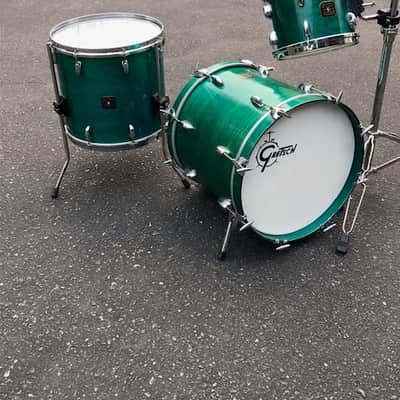 Gretsch Drums 1982 - Caribbean blue Lacquer Jazz sized image 10