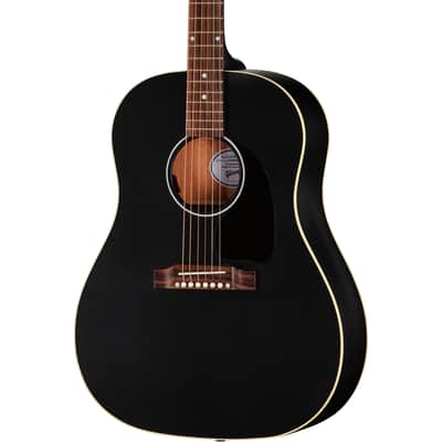 Gibson J-45 Special Acoustic Electric Guitar - Satin Ebony image 1