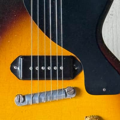 Gibson Les Paul Jr. 1958 - very rare last of the Sunburst '58 Single Cuts & fabulous axe ! image 9