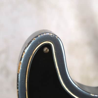 Alnus Bass luthier Made '51 P Bass - Aged Charcoal Frost Metallic image 7