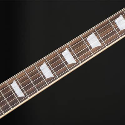 Epiphone Inspired by Gibson Custom 1963 Firebird V with Maestro Vibrola in Ember Red with Case image 4