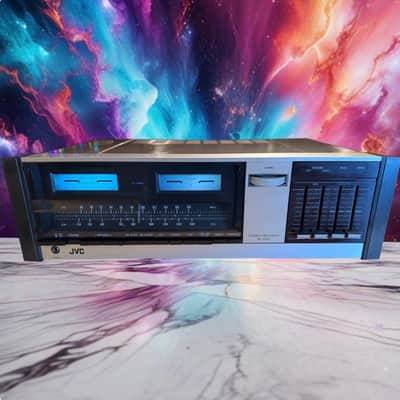 JVC JR-S100 Vintage Hi-Fi integrated amplifier Full FRESH SERVICE LED Replaced🔥 image 1