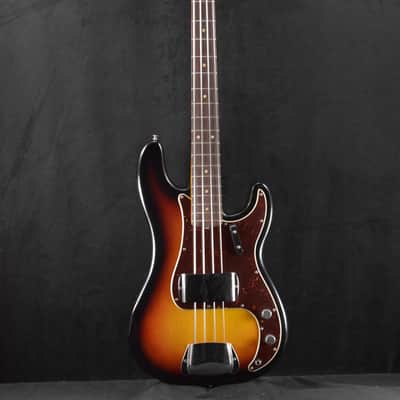 Fender James Jamerson 1962 Precision Bass 3-Tone Sunburst Rosewood Fingerboard image 2