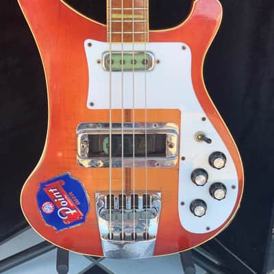 Rickenbacker 4001 1974 - Fireglo image 4